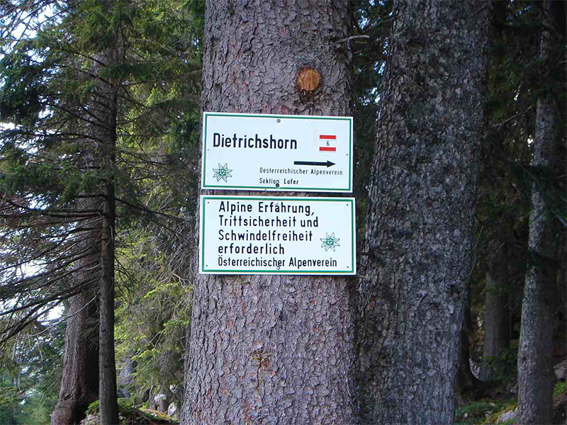 Dietrichshorn Klettern
